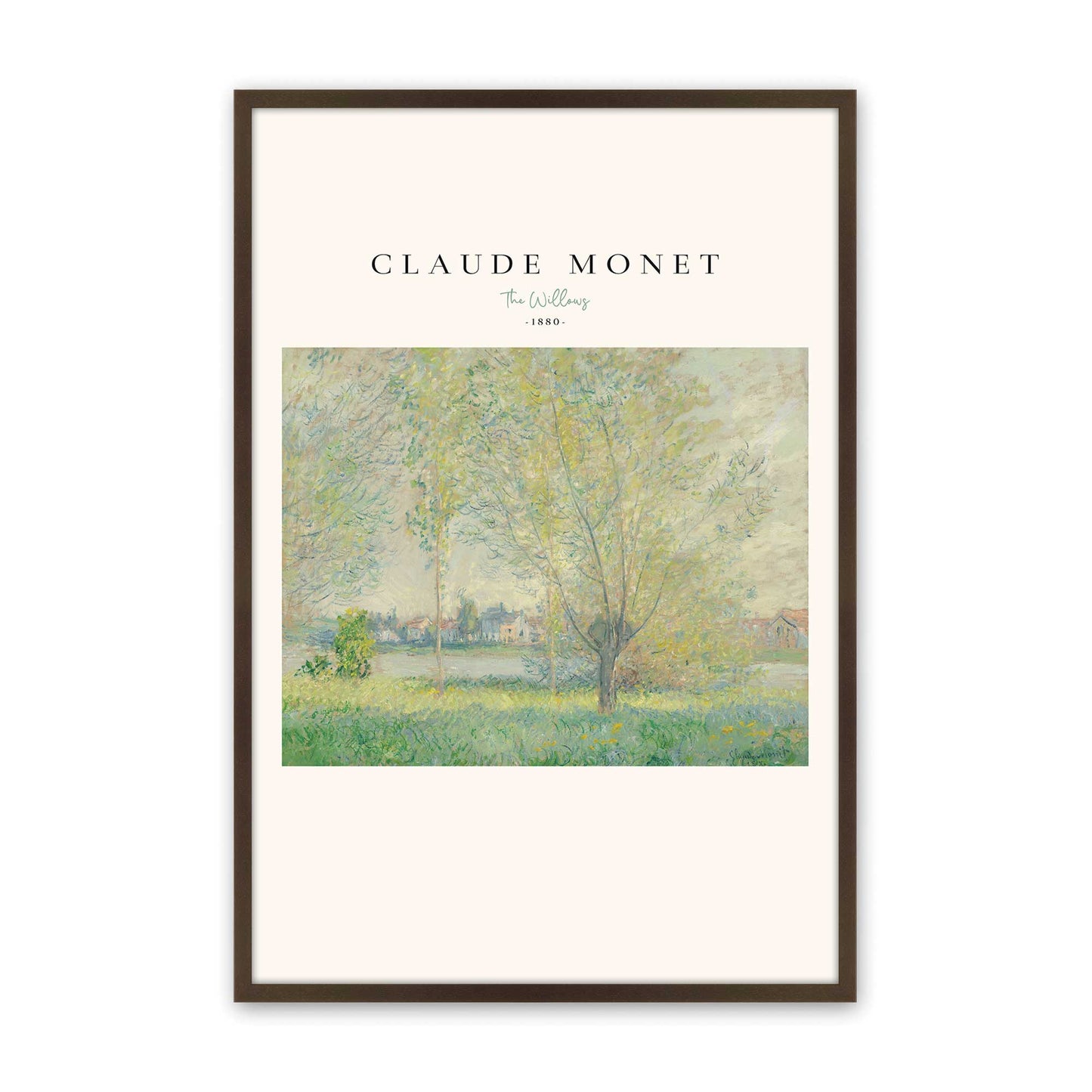 [Color:Belvinder Brown], Picture of art in a Belvinder Brown frame