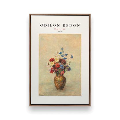 [Color:Walnut], Picture of art in a Walnut frame