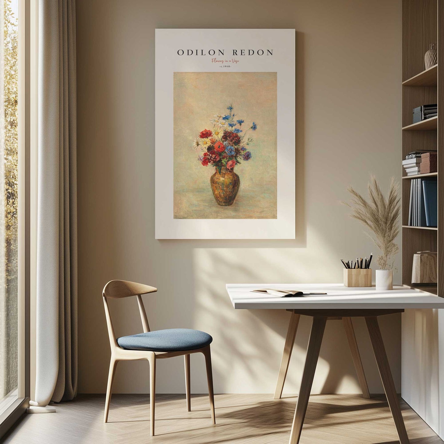 Picture of art in a room