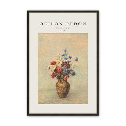 [Color:Satin Black], Picture of art in a Satin Black frame