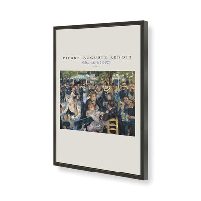[Color:Satin Black], Picture of art in a Satin Black frame of the corner