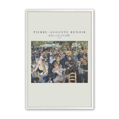 [Color:Opaque White], Picture of art in a Opaque White frame