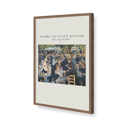 [Color:Walnut], Picture of art in a Walnut frame of the corner