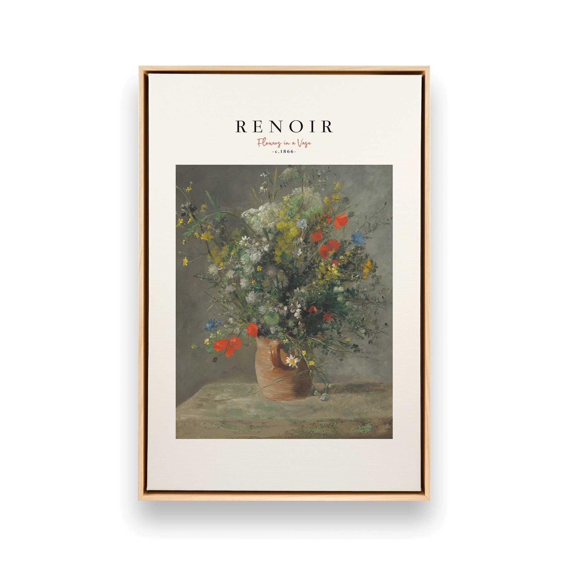 [Color:American Maple], Picture of art in a American Maple frame