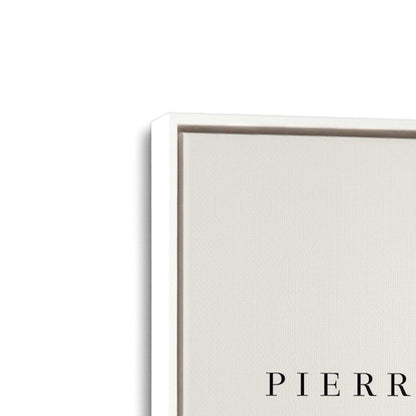[Color:Opaque White], Picture of art in a White frame at an angle