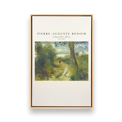 [Color:American Maple], Picture of art in a American Maple frame