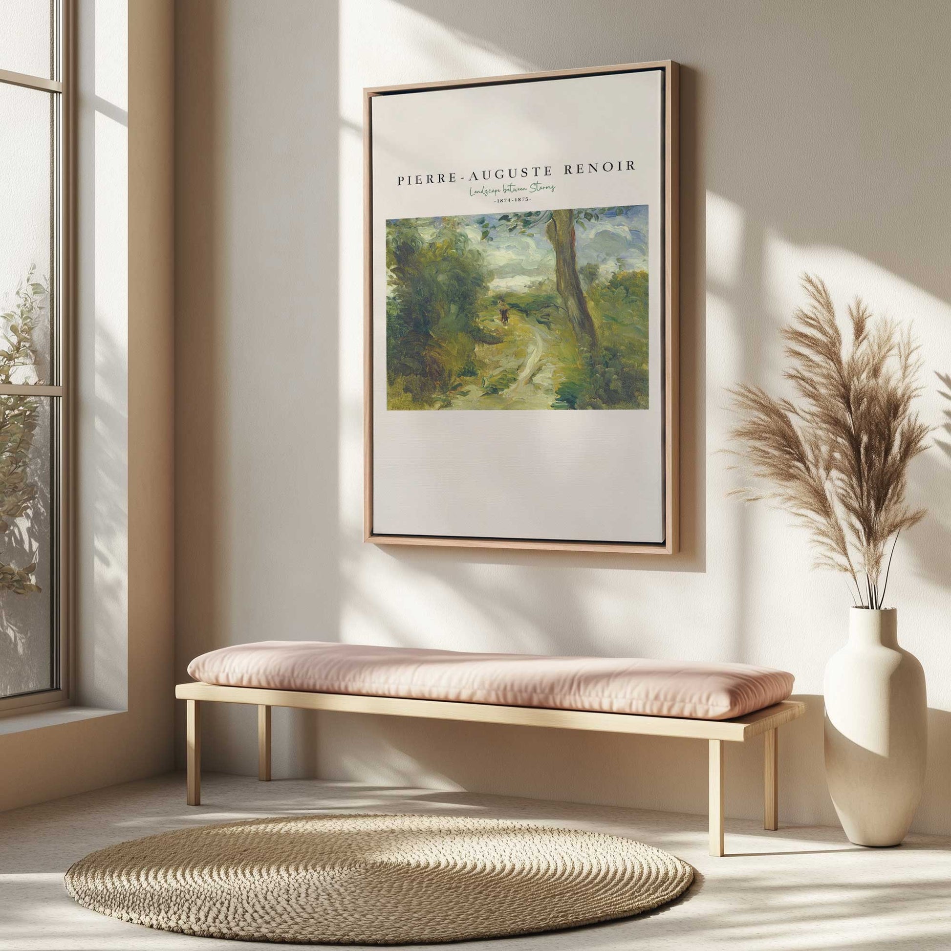 Picture of art in a room