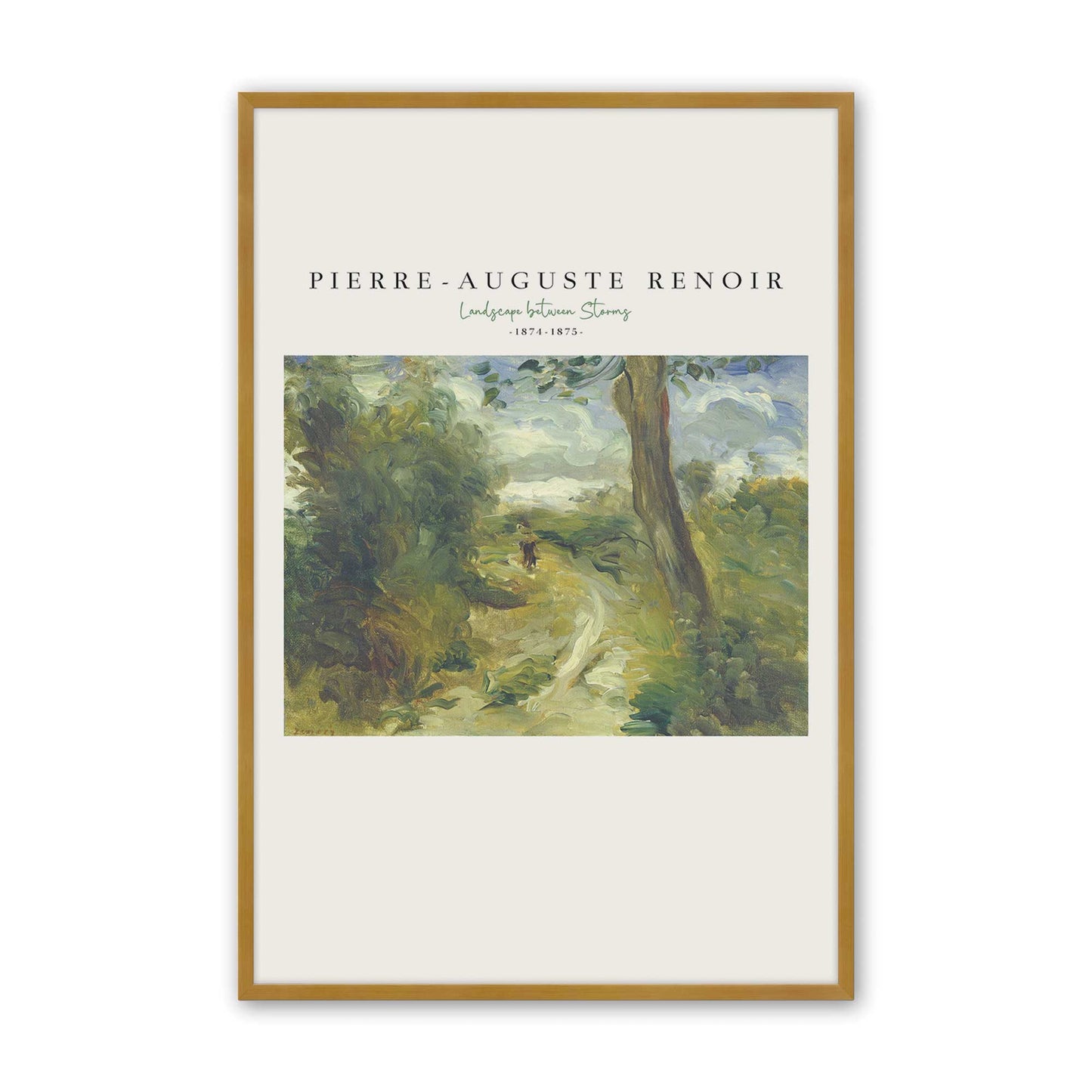 [Color:Polished Gold], Picture of art in a Polished Gold frame
