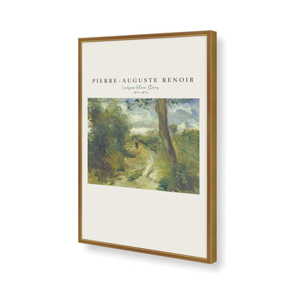 [Color:Polished Gold], Picture of art in a Polished Gold frame of the corner