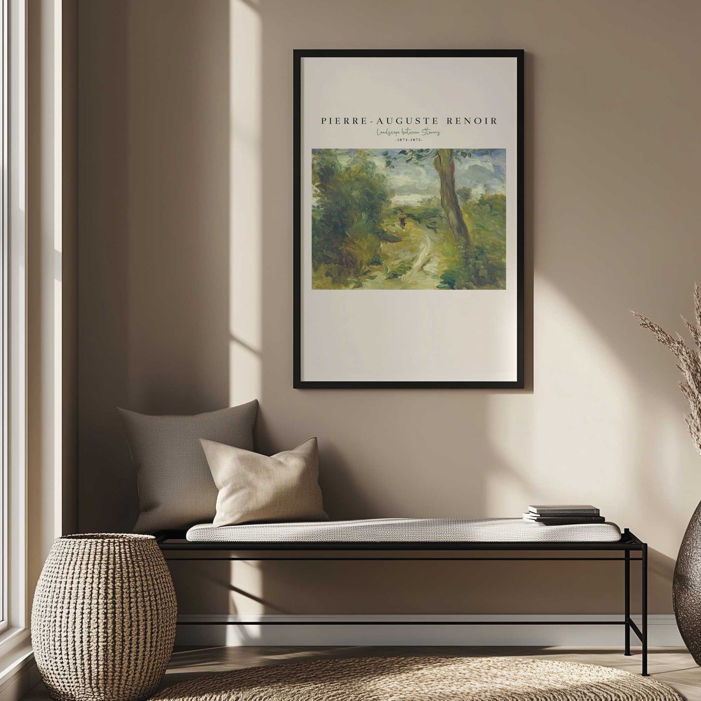 Picture of art in a room