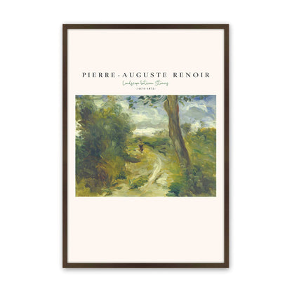 [Color:Belvinder Brown], Picture of art in a Belvinder Brown frame