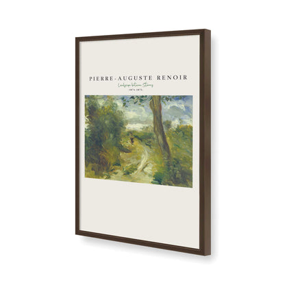 [Color:Belvinder Brown], Picture of art in a Belvinder Brown frame of the corner