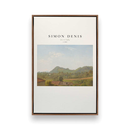 [Color:Walnut], Picture of art in a Walnut frame