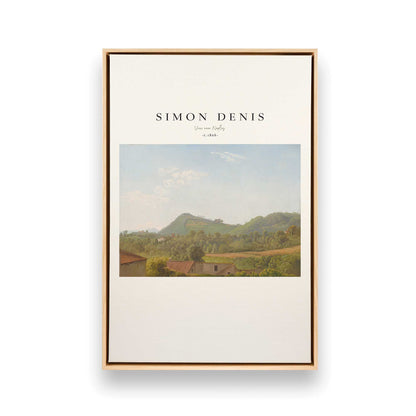 [Color:American Maple], Picture of art in a American Maple frame