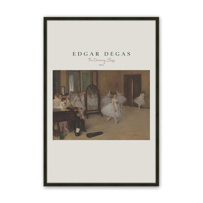 [Color:Satin Black], Picture of art in a Satin Black frame
