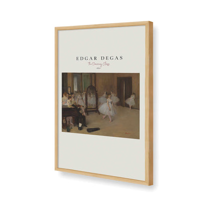 [Color:American Maple], Picture of art in a American Maple frame of the corner