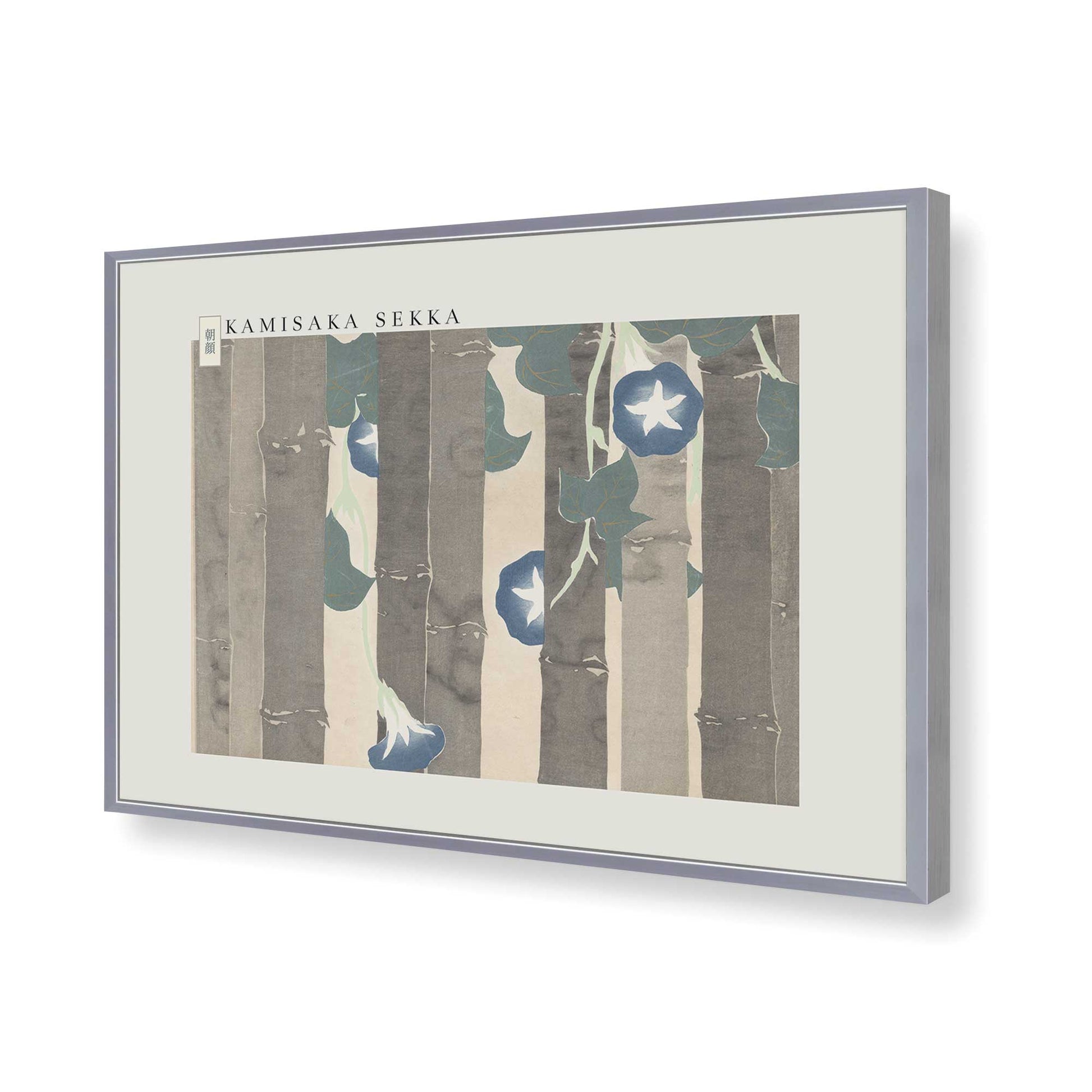 [Color:Polished Chrome], Picture of art in a Polished Chrome frame of the corner