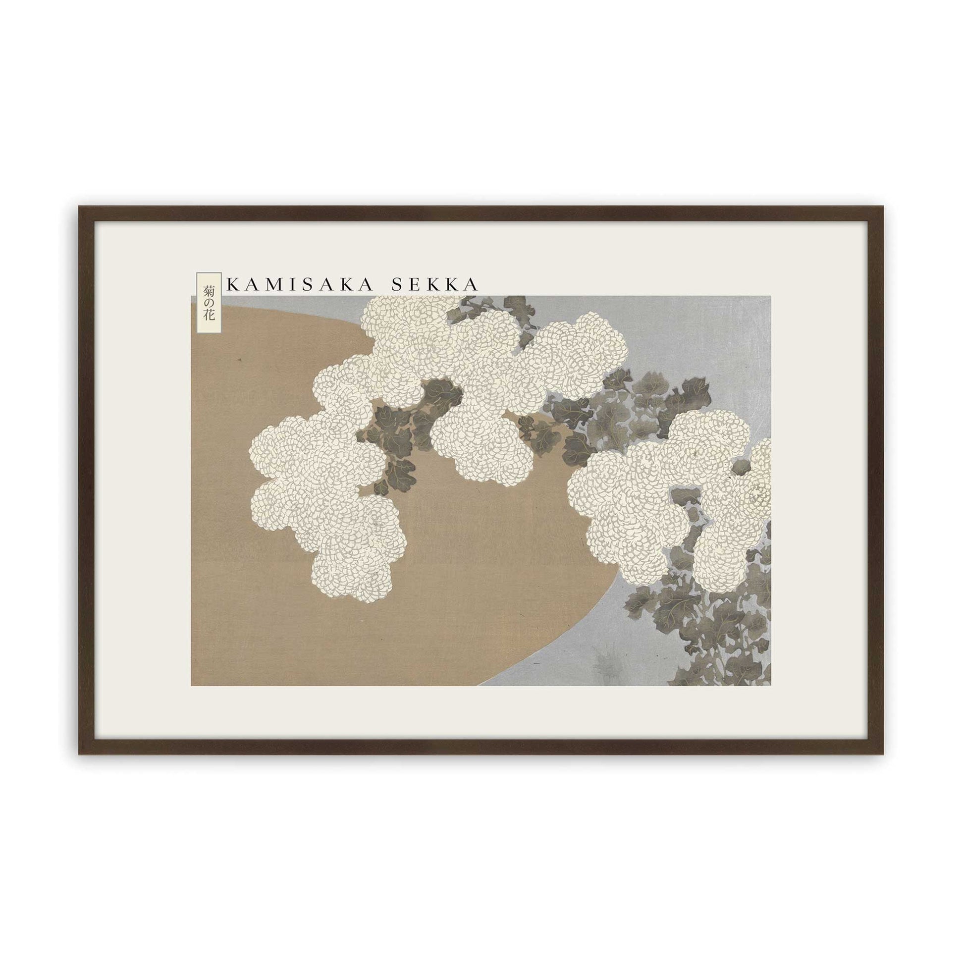 [Color:Belvinder Brown], Picture of art in a Belvinder Brown frame