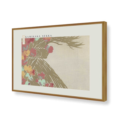 [Color:Polished Gold], Picture of art in a Polished Gold frame of the corner