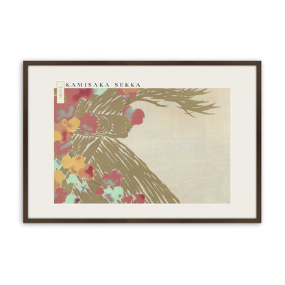 [Color:Belvinder Brown], Picture of art in a Belvinder Brown frame