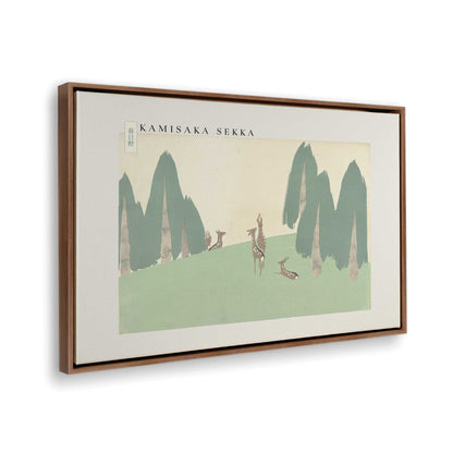 [Color:Walnut], Picture of the corner of the art