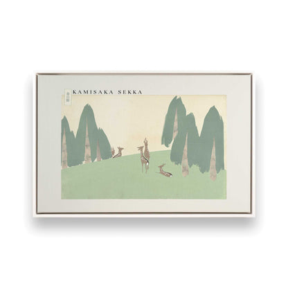 [Color:Opaque White], Picture of art in a White frame
