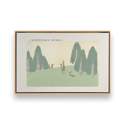 [Color:American Maple], Picture of art in a American Maple frame