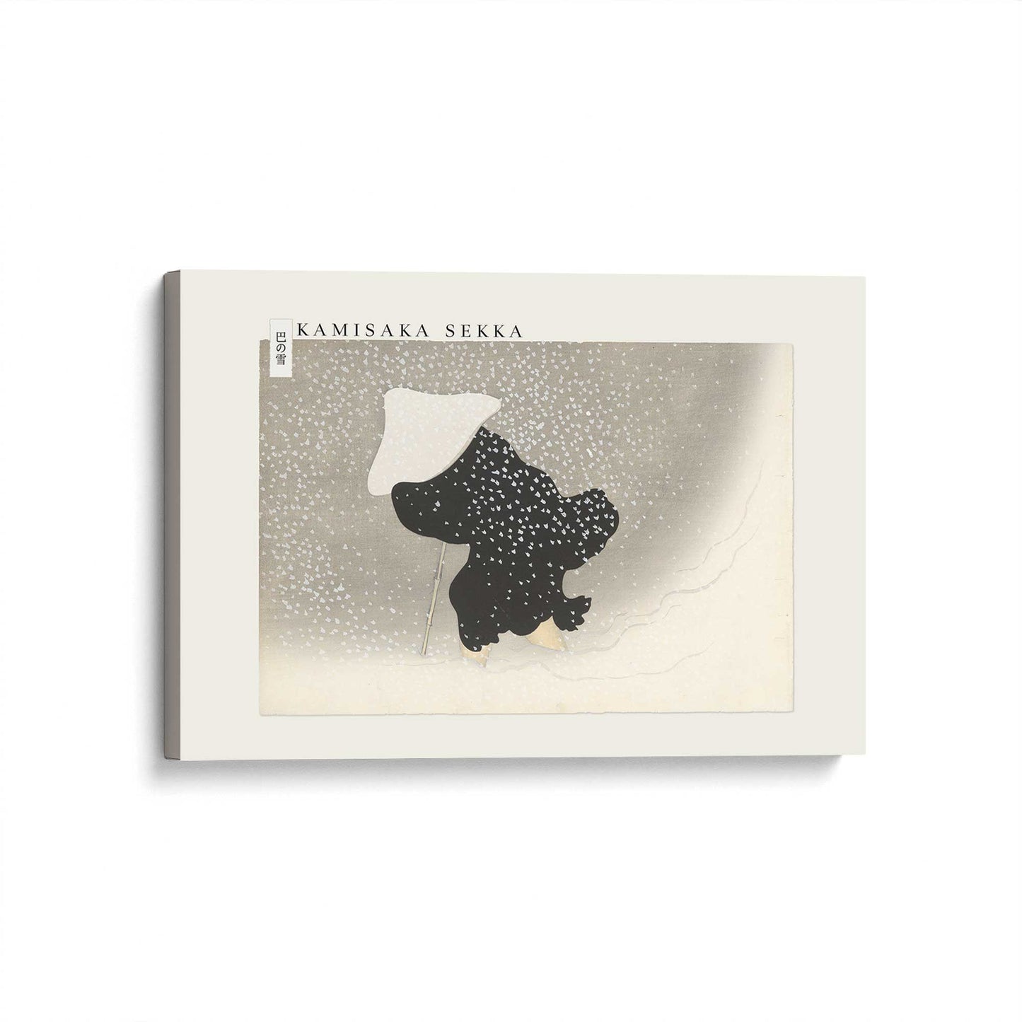 [Color:Stretched Canvas], Picture of art at an angle