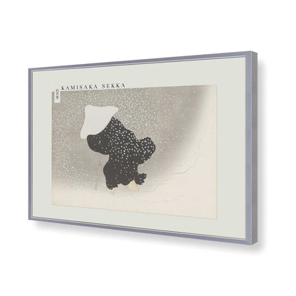 [Color:Polished Chrome], Picture of art in a Polished Chrome frame of the corner