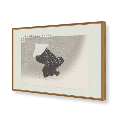 [Color:Polished Gold], Picture of art in a Polished Gold frame of the corner