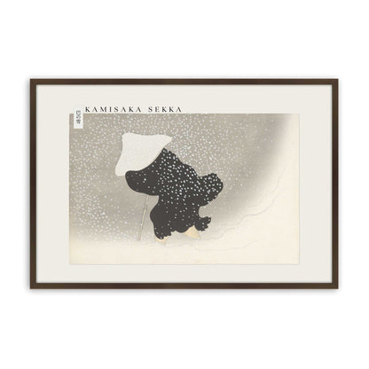 [Color:Belvinder Brown], Picture of art in a Belvinder Brown frame