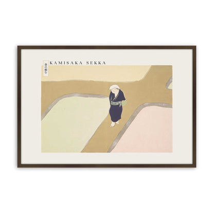 [Color:Belvinder Brown], Picture of art in a Belvinder Brown frame