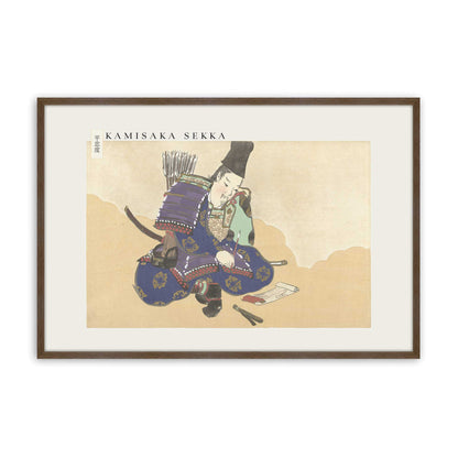 [Color:Walnut], Picture of art in a Walnut frame