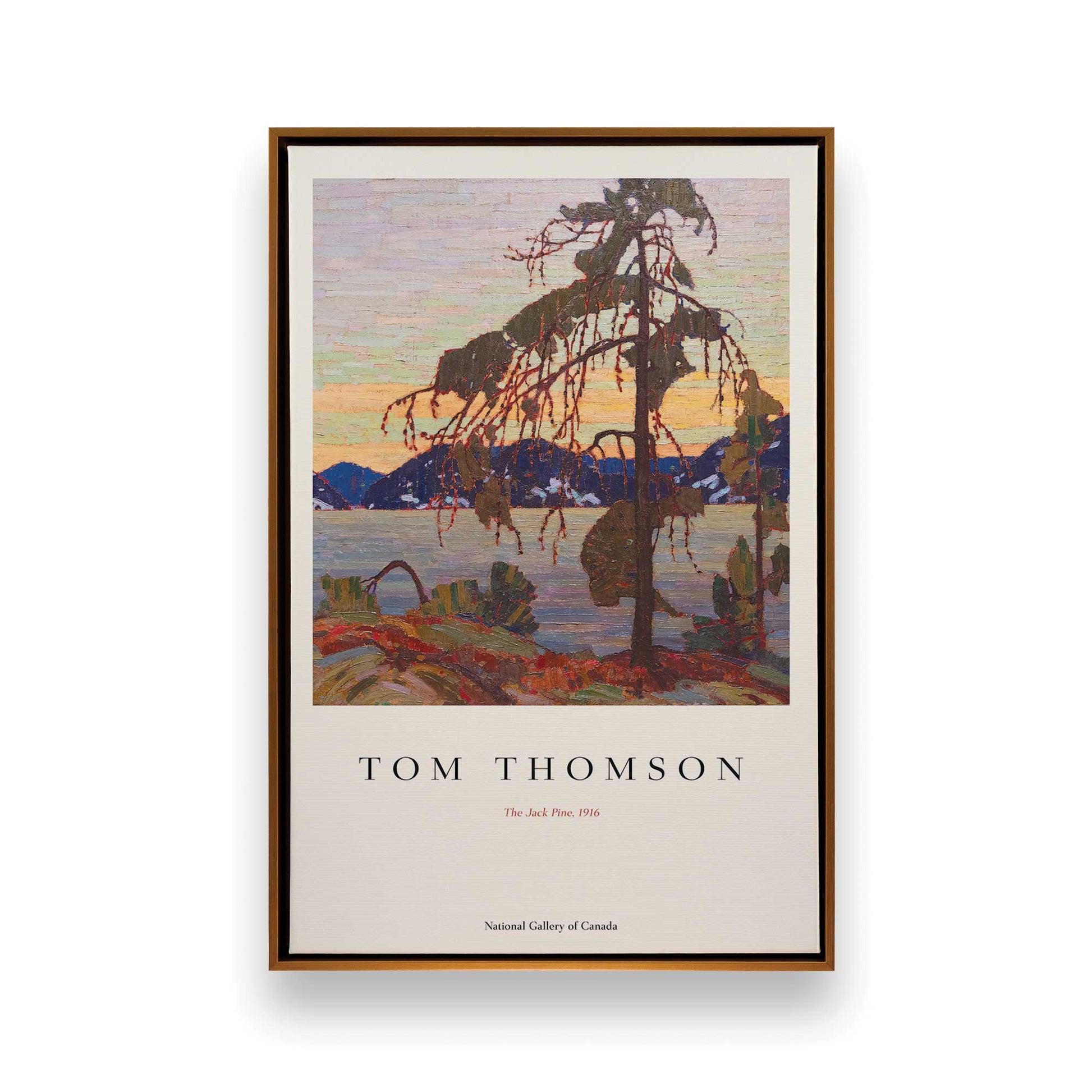 [Color:Polished Gold], Picture of art in a Polished Gold frame