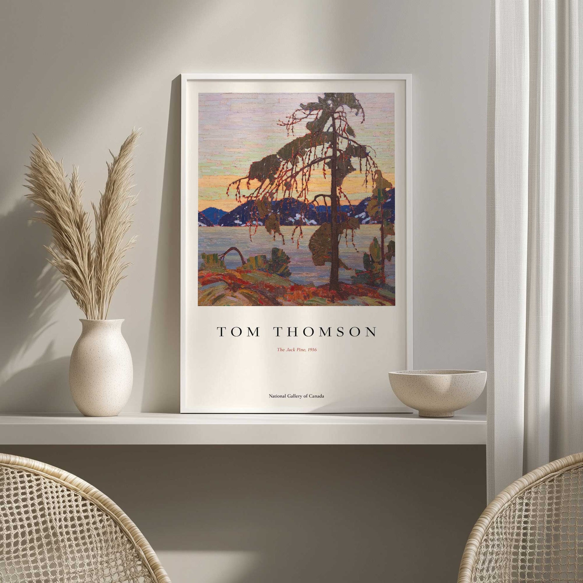 Picture of art in a room