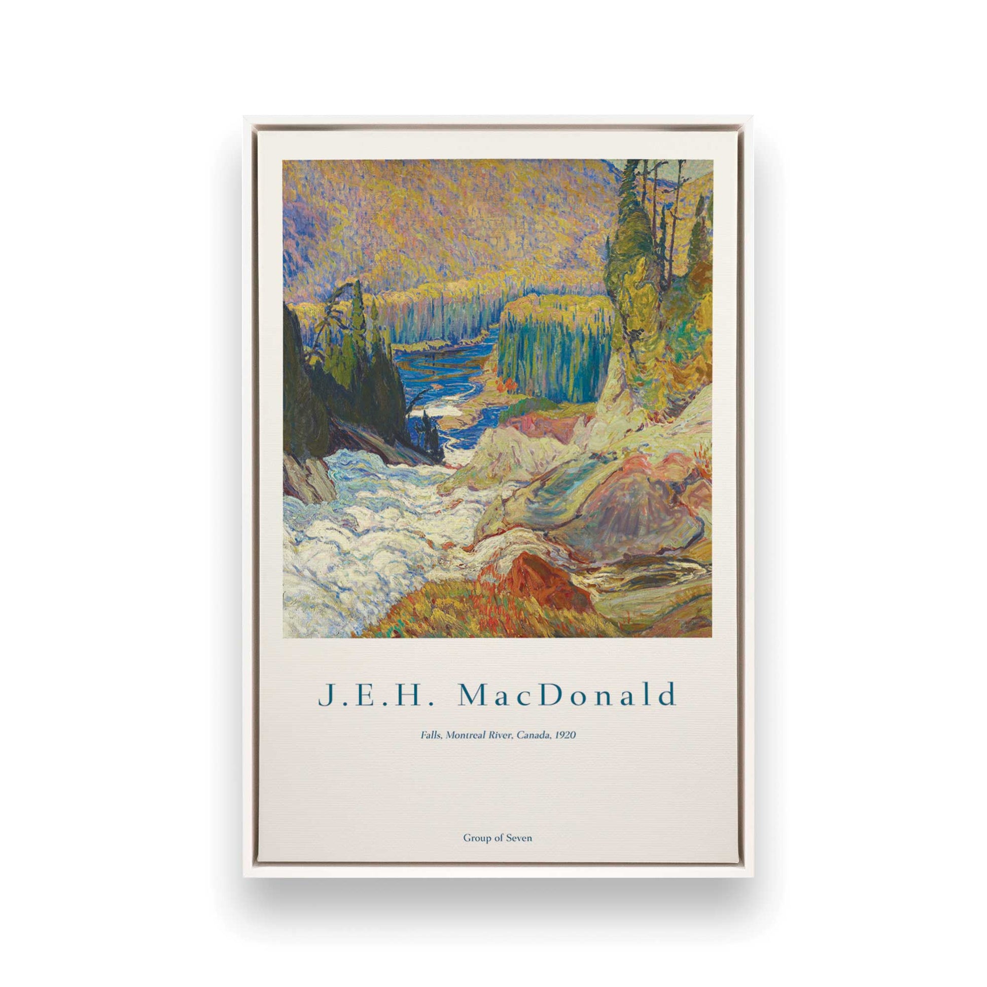 [Color:Opaque White], Picture of art in a White frame