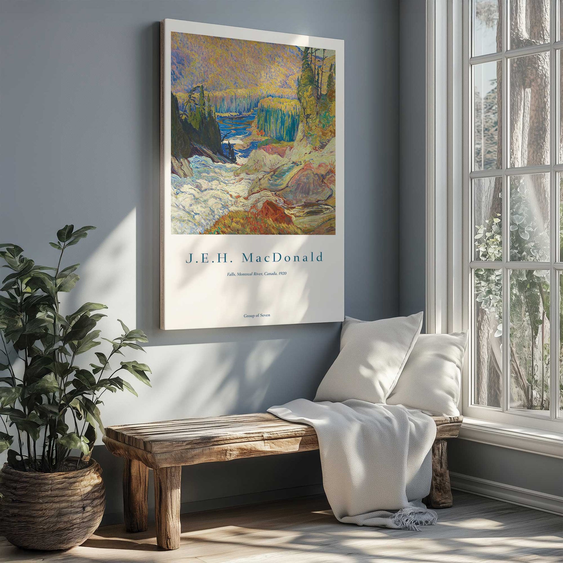 Picture of art in a room