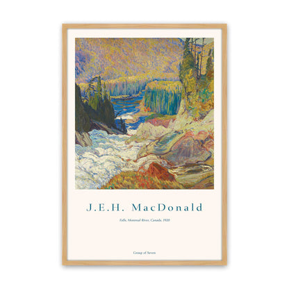 [Color:American Maple], Picture of art in a American Maple frame