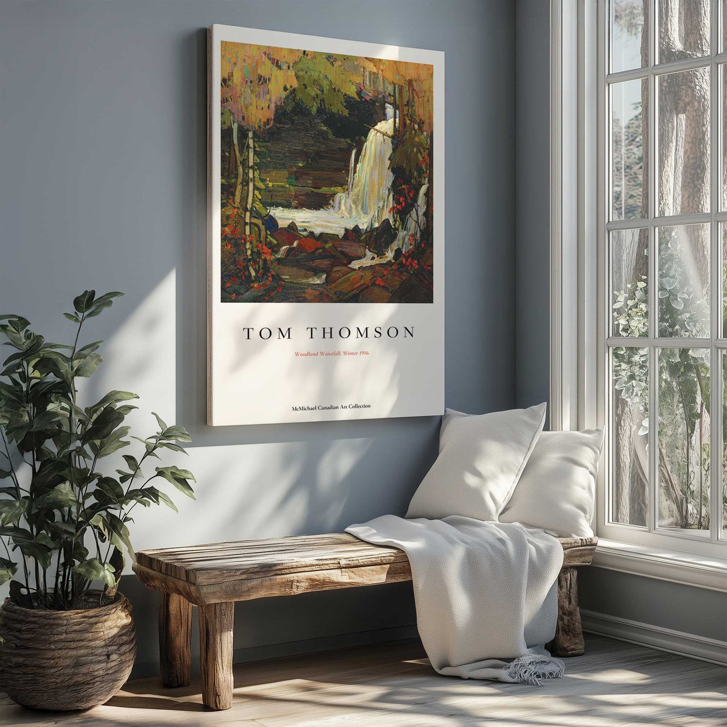 Picture of art in a room
