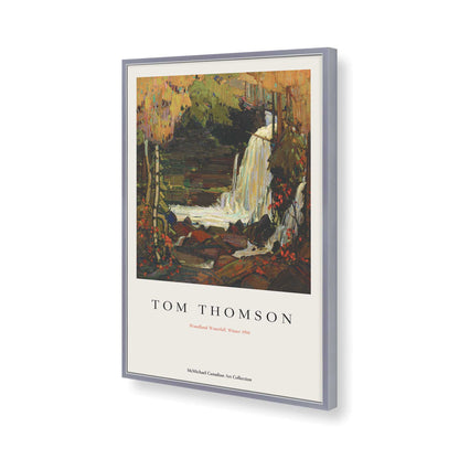 [Color:Polished Chrome], Picture of art in a Polished Chrome frame of the corner