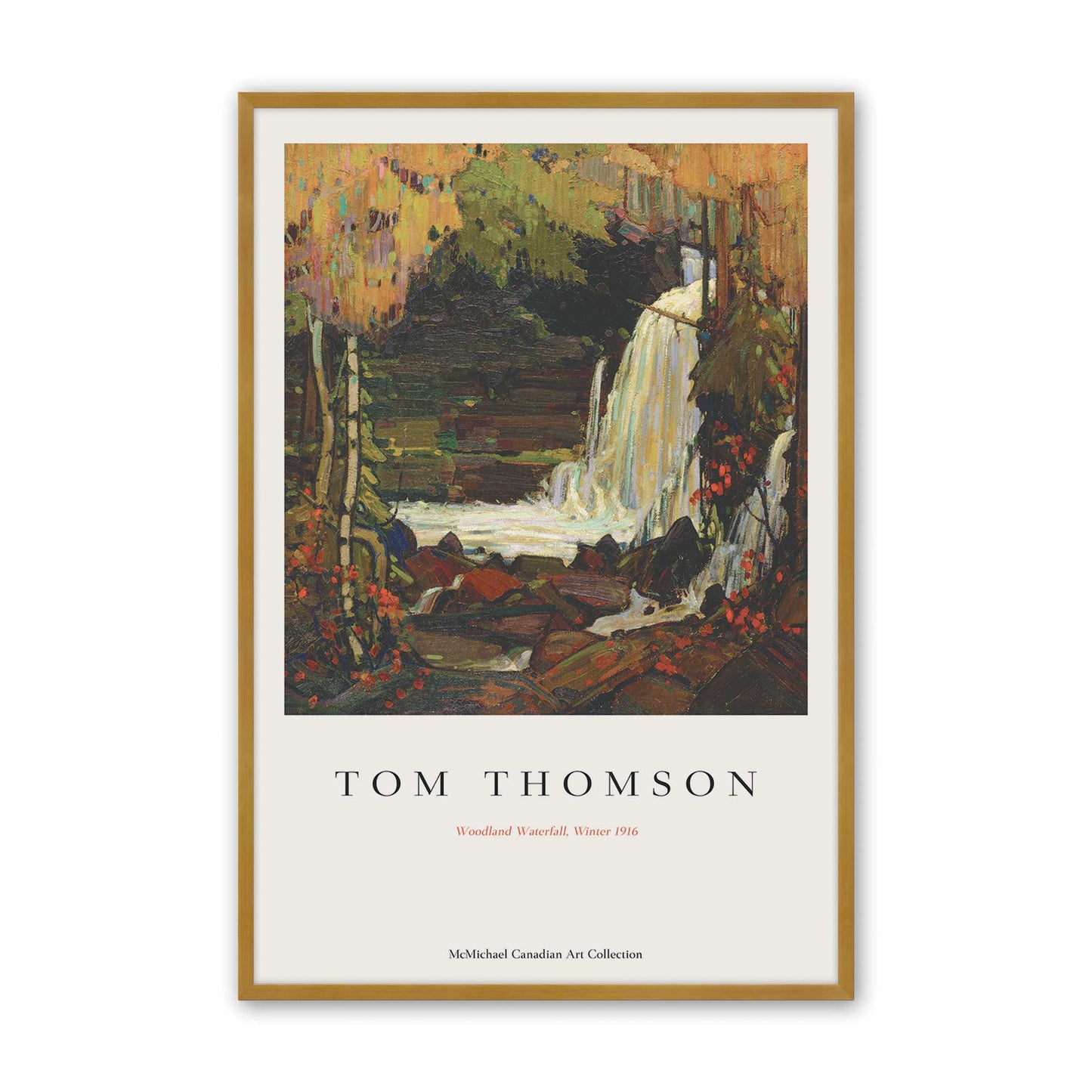 [Color:Polished Gold], Picture of art in a Polished Gold frame