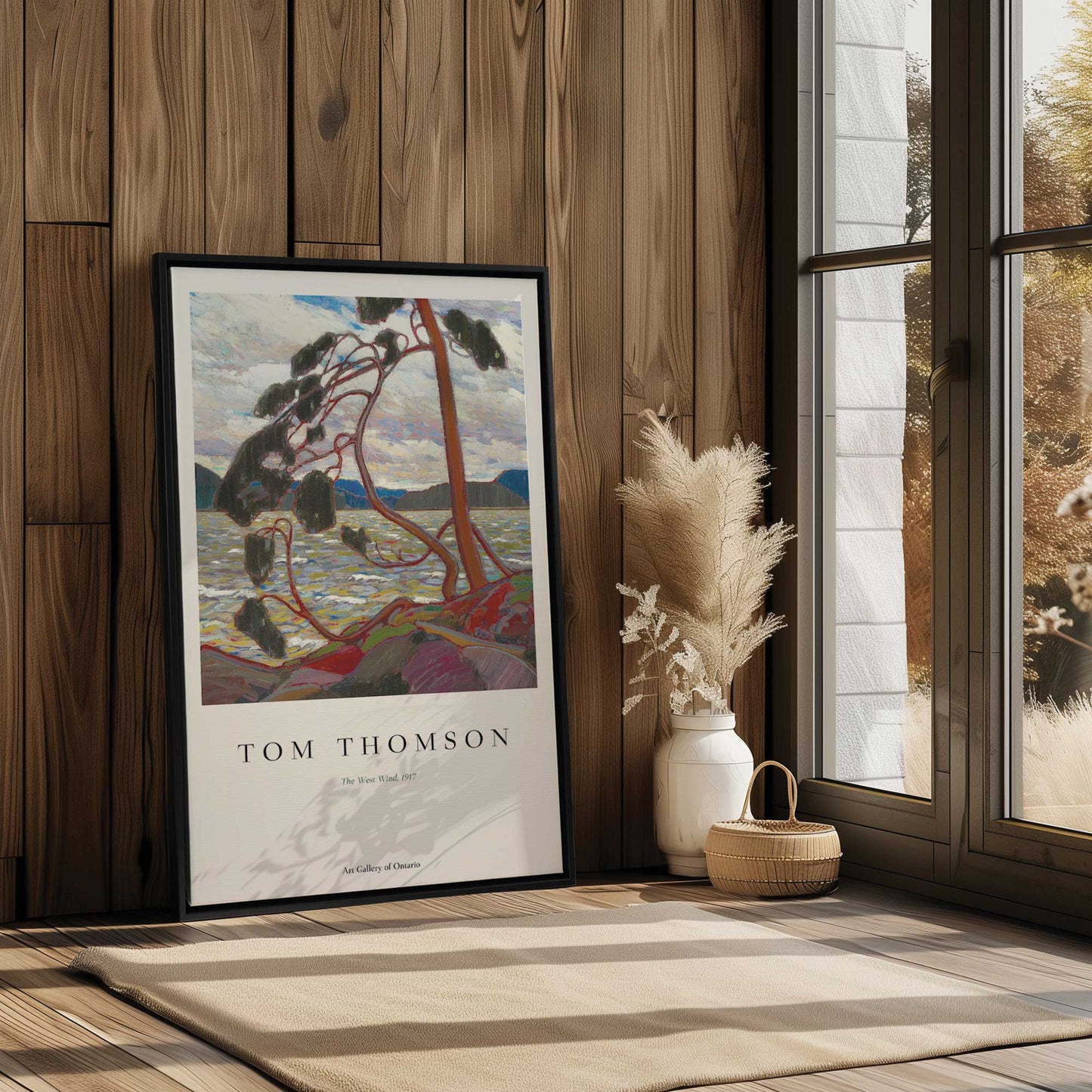 Picture of art in a room