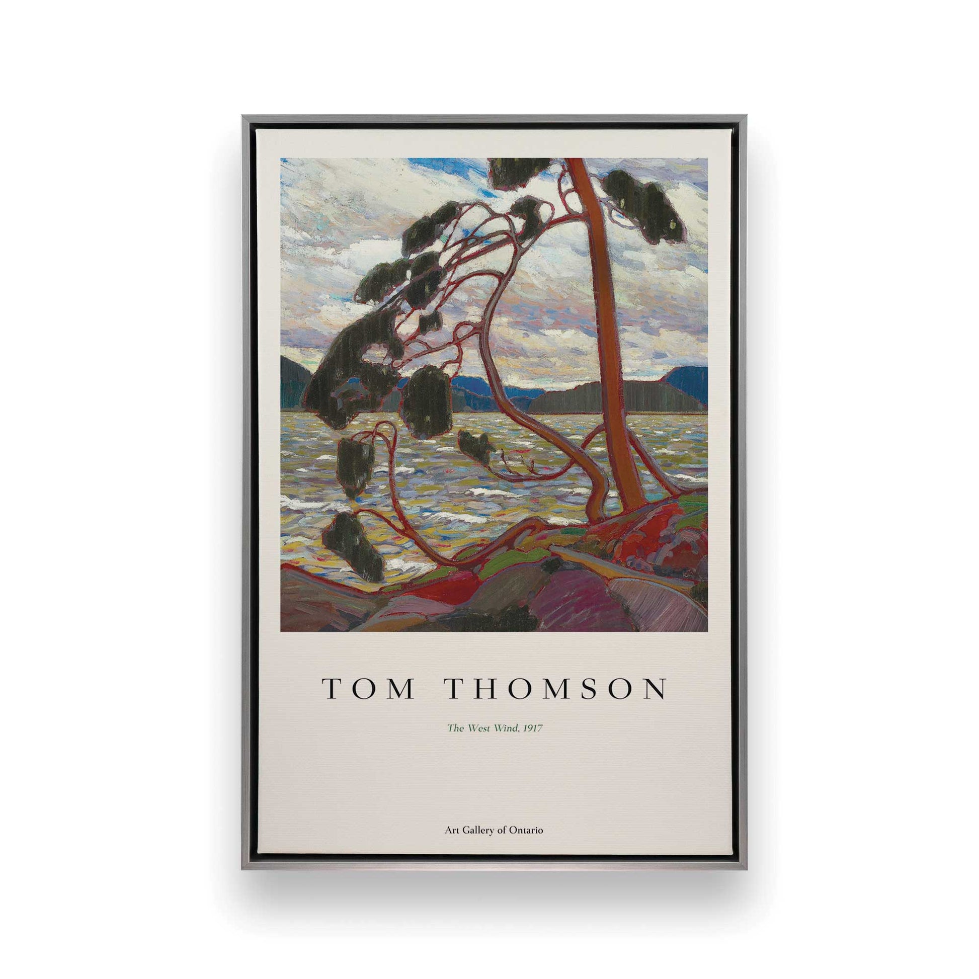 [Color:Polished Chrome], Picture of art in a Polished Chrome frame