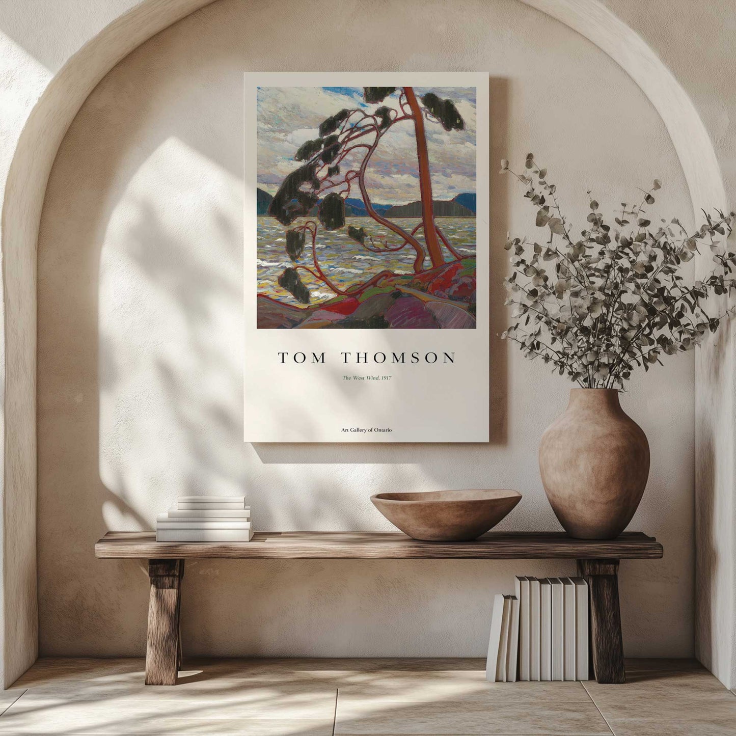 Picture of art in a room