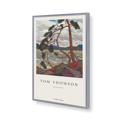 [Color:Polished Chrome], Picture of art in a Polished Chrome frame of the corner