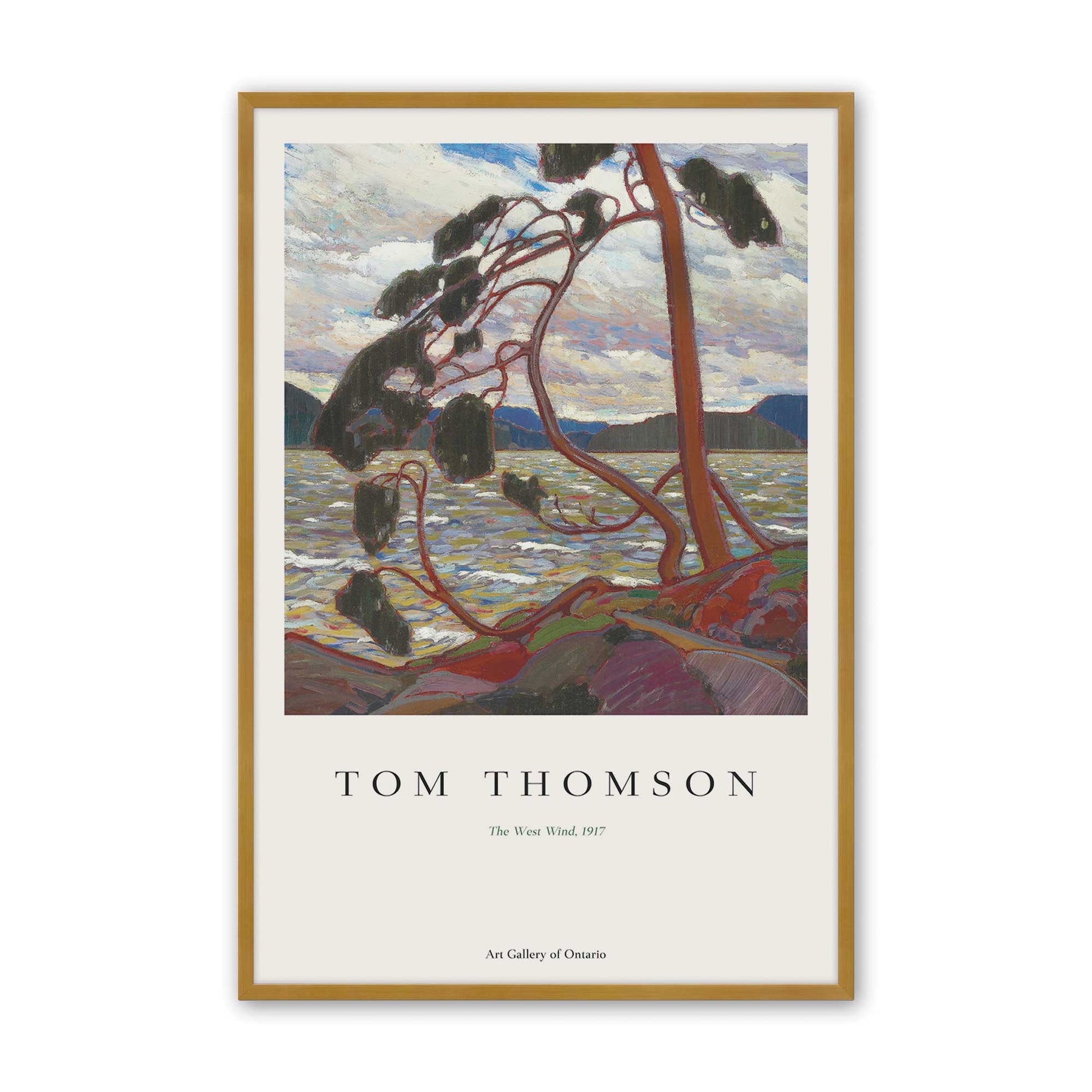 [Color:Polished Gold], Picture of art in a Polished Gold frame