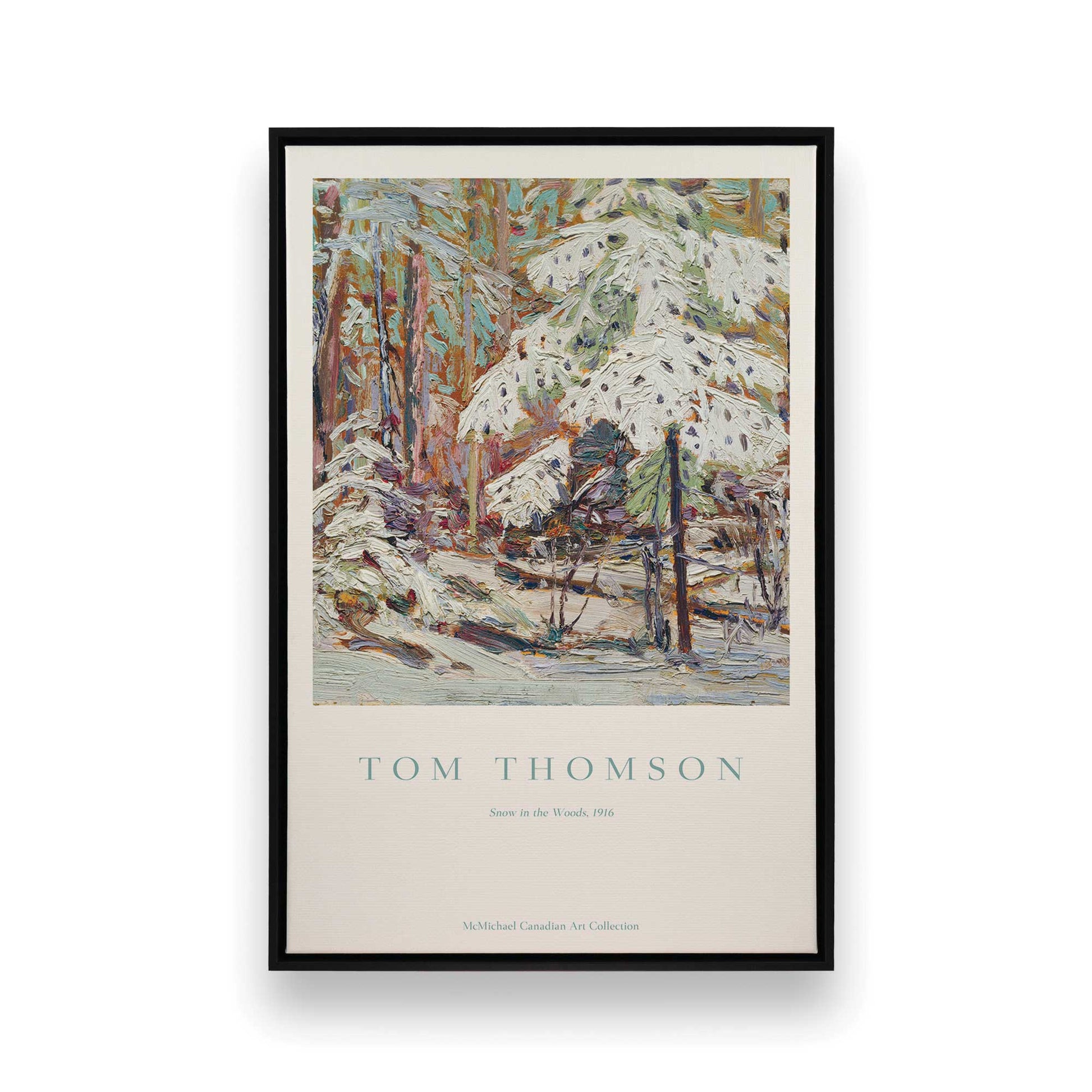 [Color:Satin Black], Picture of art in a Satin Black frame