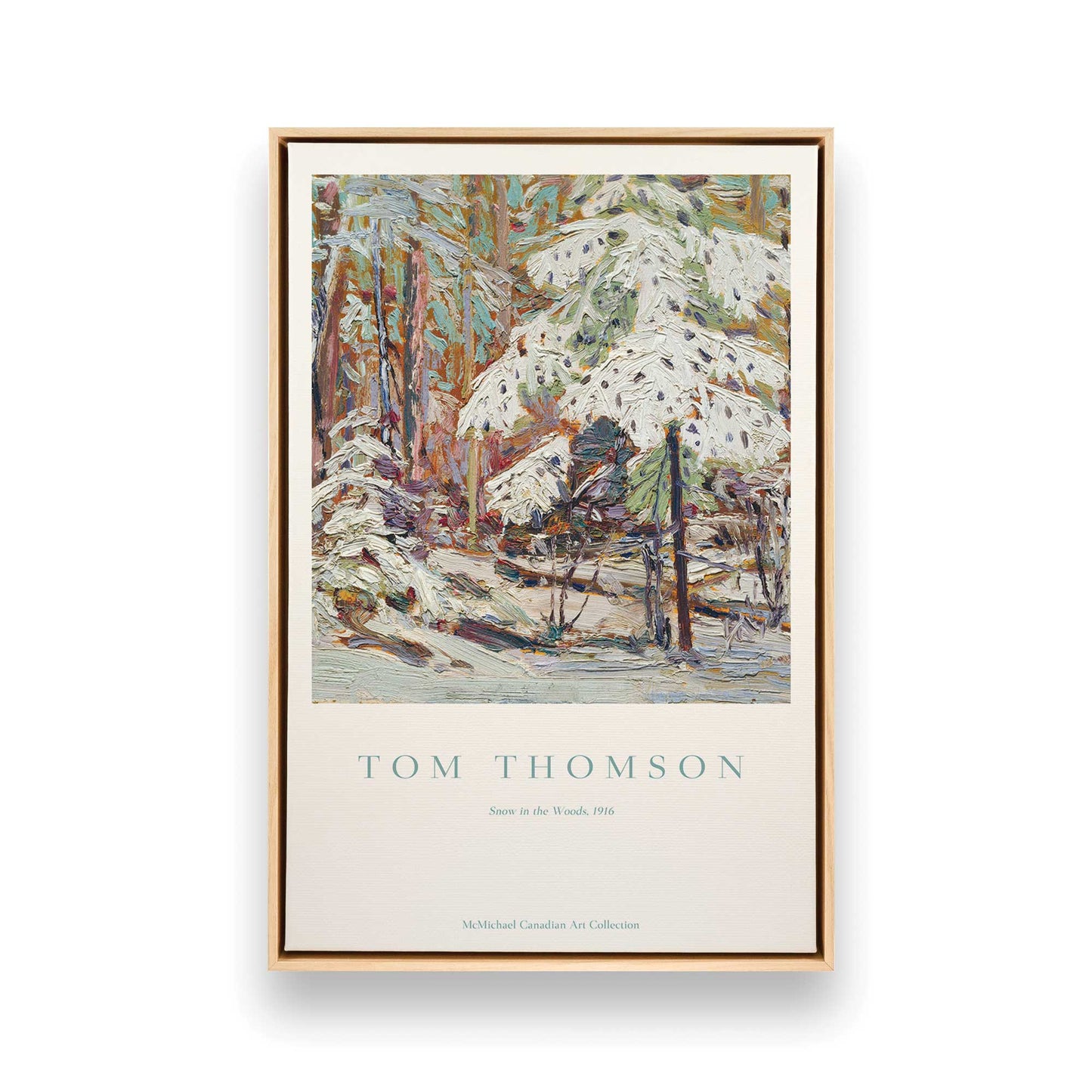[Color:American Maple], Picture of art in a American Maple frame