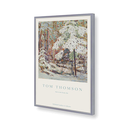 [Color:Polished Chrome], Picture of art in a Polished Chrome frame of the corner
