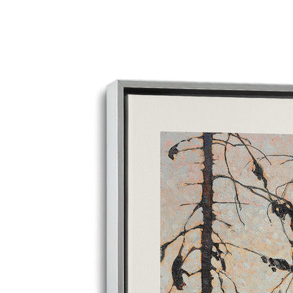 [Color:Polished Chrome], Picture of art in a Polished Chrome frame at an angle